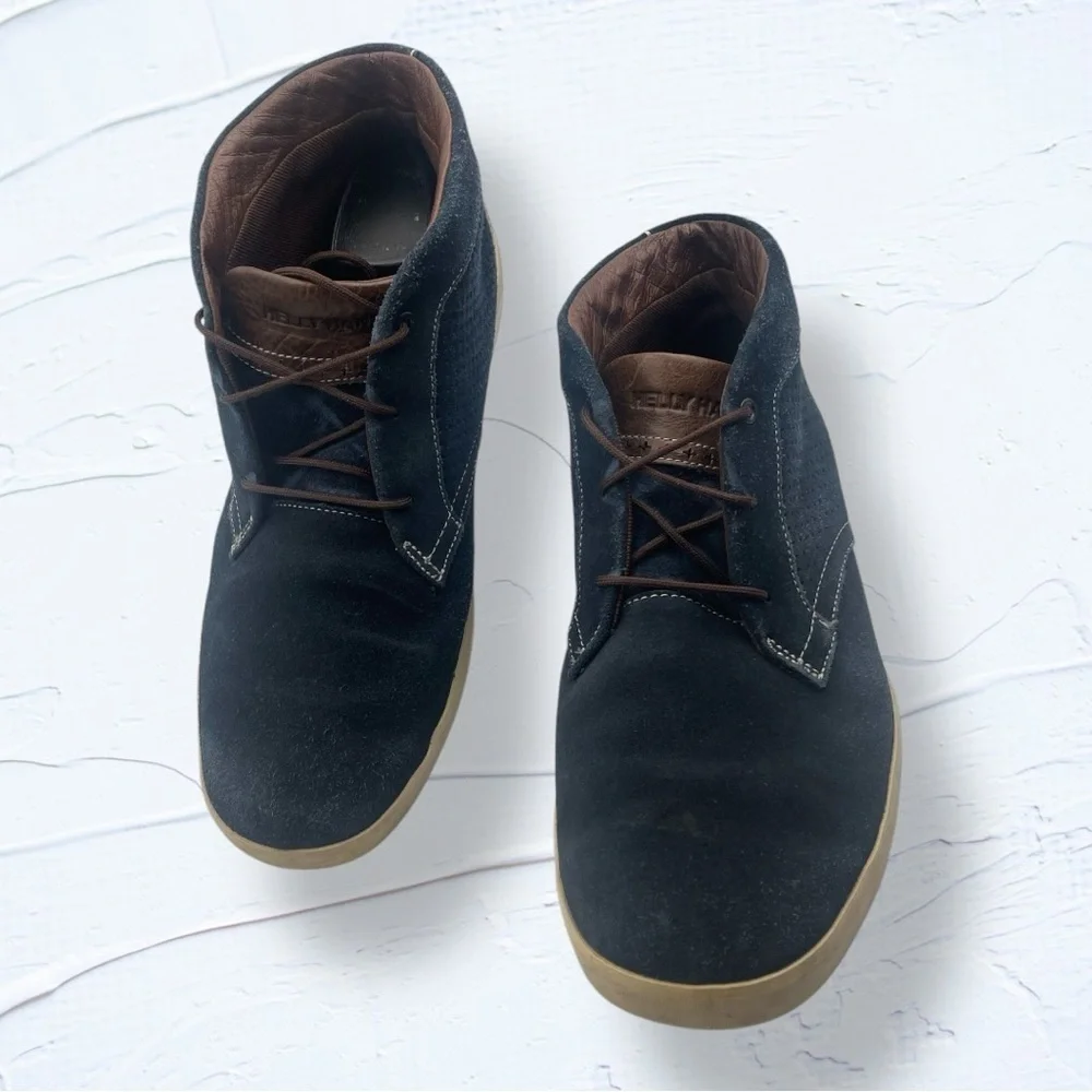 Helly Hansen Men's Vigeland Casual Boot - Navy and Brown Size 11.5
